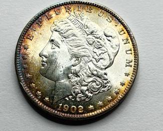 1902 O - Morgan Silver Dollar