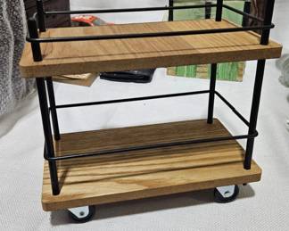 Two Tier Mini Cart Display - Estate Sales Warehouse (GR)