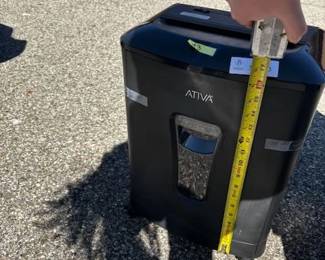 Ativa 12CC01 12-Sheet Cross Cut Paper Shredder