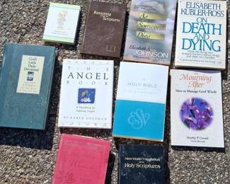 Collection of Bibles and Scripture Books