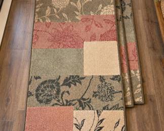 4 Home Dynamix Tribeca Amelia Contemporary Geometric Floral Runners