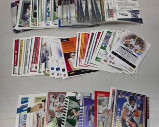 Large Collection of Football Cards Mostly Modern