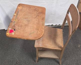 Vintage Kids Desk by Irwin Seating