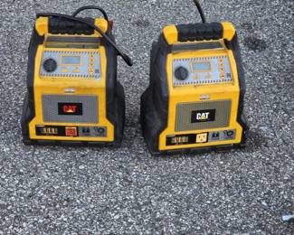 2 CAT Jump Starter / Power Stations CJ1000DXT - 1200A, 120 PSI Air Compressor