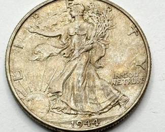 1944 - Walking Liberty - Silver Half Dollar (2 of 2)