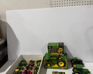 Large John Deere Ertl Die-Cast Tractor Collection Boxed & Loose Models – Estate Sales Warehouse (GR)