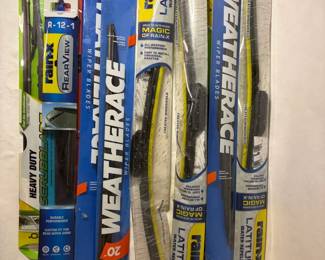Windshield Wipers - Rain X, Weatherace, Scrubblade, Various Sizes