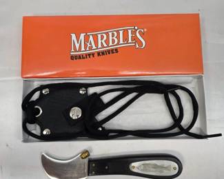 Marbles Fish Knife Rosewood Handle