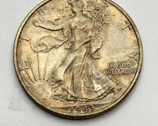 1943 - Walking Liberty - Silver Half Dollar
