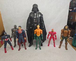 Small Collection of Kid's Action Figures