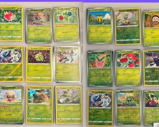 36 Assorted "Green" Pokemon Cards