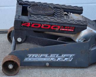 4000 Lb Triple Lift Car Jack