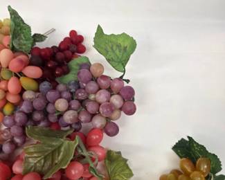 Large Collection of Decorative Grapes