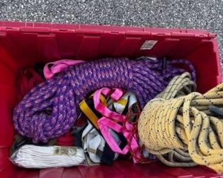 Rappelling & Climbing Ropes, Harnesses and More Rope