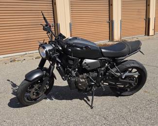  2018 Yamaha XSR700 Retro-Styled Sport Heritage Motorcycle - 8324 Miles