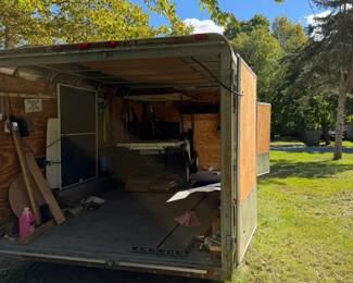 16' x 8' Enclosed Cargo Trailer - Howard City - more photos (3) - Lot 7305252
