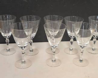 8 Gorgeous Etched Glass Goblets