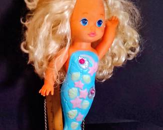 Vintage 1991 Mattel Little Miss Singing Mermaid - Potterville