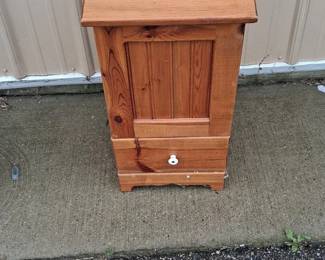 Vintage Wooden Potato Bin w/ Drawer