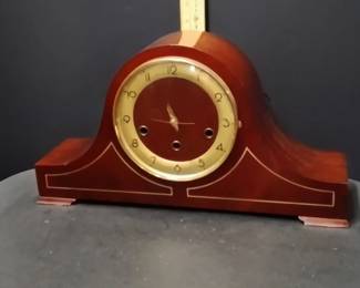 c. 1960 Vintage German Westminster Chime Mantel Clock Cuckoo Clock Mfg. Co – Potterville
