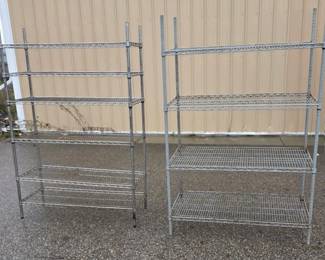 Two Metro Shelving Racks (Lot 1 of 2)