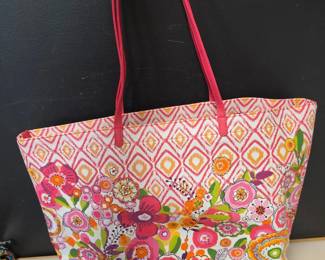 Vera Bradley Structured Floral Tote