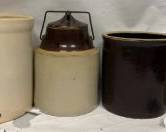 Vintage Ceramic Crock Set