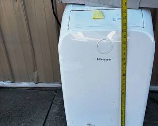 Hisense Portable Air Conditioner with Window Kit - Seller Says Works Good