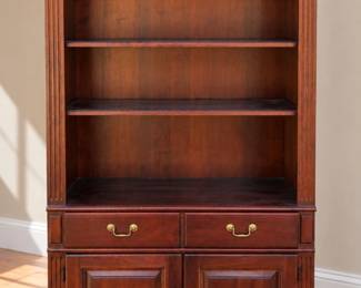 Pennsylvania House Tall Cherry Wood Bookcase