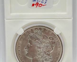 1897 - Morgan Silver Dollar - MS63