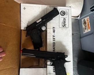 Pair of Stinger P311 1911-Style Airsoft Pistols