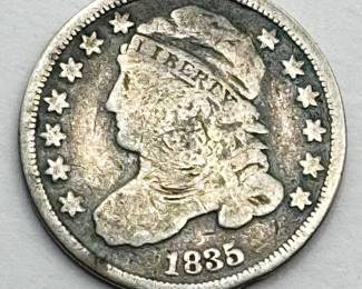1835 - Capped Bust Silver Dime