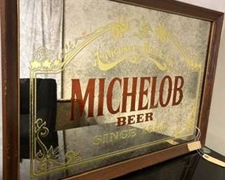 Michelob Beer Since 1896 Logo Mirror Sign
