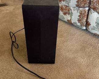 LG SPH4B-W Wireless Active Subwoofer Home Theater Speaker - Black - Lake Odessa Off-Site