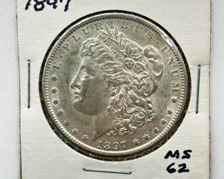 1897 - Morgan Silver Dollar