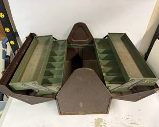 Vintage Metal Toolbox
