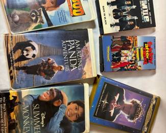 Disney and Warner Brothers VHS Collection - 1980's - 2010's