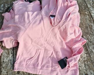 Lot of 7 Champion Pink Pullover Hoodie With Kangaroo Pocket, Multiple Sizes S-XL