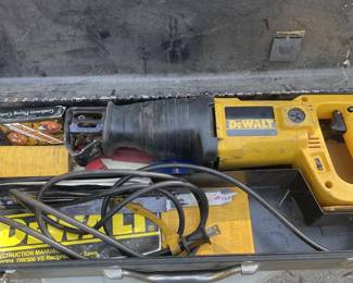 DeWalt DW304 VS Reciprocating Saw with Metal Carrying Case and Accessories – Grand Rapids Off-Site