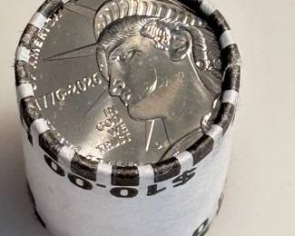 BU Roll -  "First Strike" - 1776 - 2026 - 250th Anniversary USA Half Dollar Coins