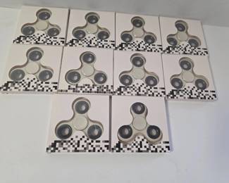 Set of 10 New in Package Fidget Spinners