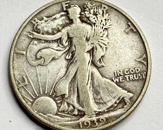 1939 D - Walking Liberty - Silver Half Dollar