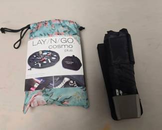 Totes Umbrella and LaynGo Cosmetic Bag