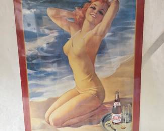 2 Vintage Pepsi Signs