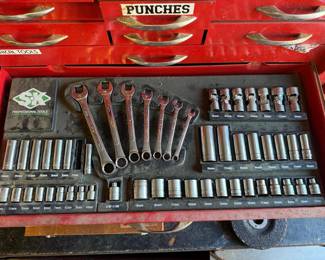 S-K Metric Socket & Wrench Set in Tray