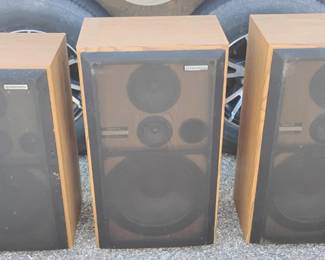 Set of Three Pioneer Floor-Standing Speakers