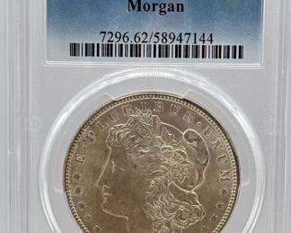1921 - Morgan Silver Dollar - PCGS MS62 - Last Year of Philly Mint