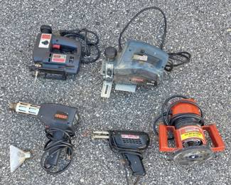 Power Tools - Skil Saw, Bosch Planer, Router, Heat Gun and Solder Gun
