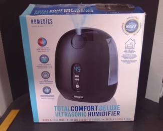 HoMedics TotalComfort Deluxe Ultrasonic Humidifier (Model: UHE-WM130-BK) - Potterville
