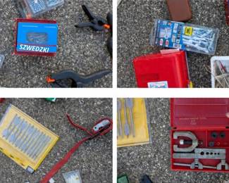 Assorted Hardware, Automotive Supplies, and Hand Tools